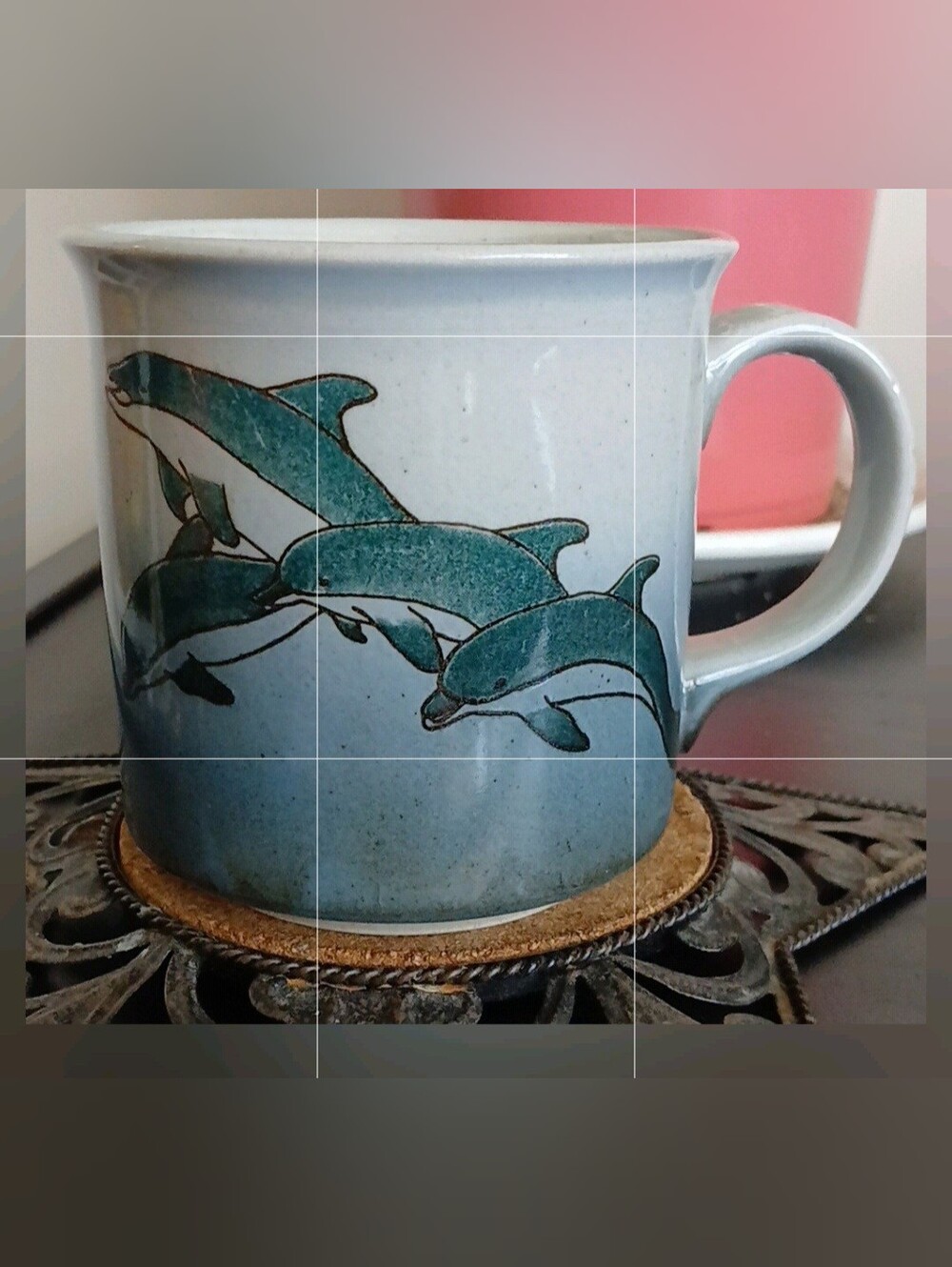 Vintage Dolphin Mug